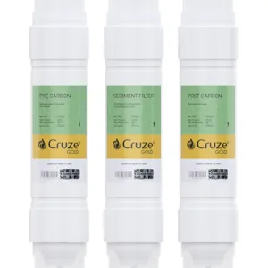 Set Of Pre Carbon, Sediment And Post Carbon Filter